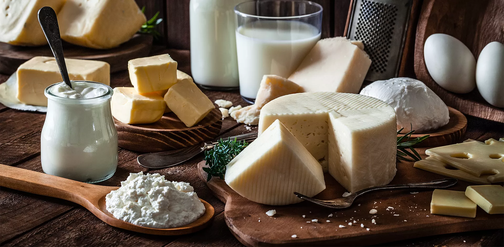 Milch & Milch anreicherung