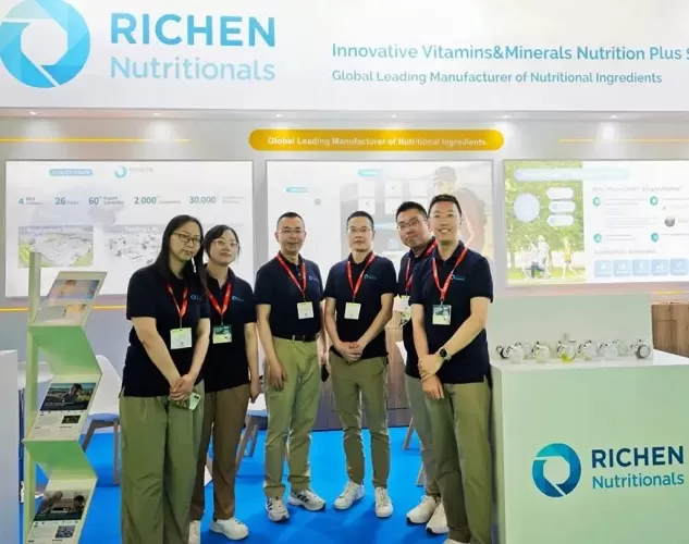 RICHEN präsentiert innovative Vitamine & Mineralien Nutrition Plus-Lösungen auf der Vita foods Europe 2025
